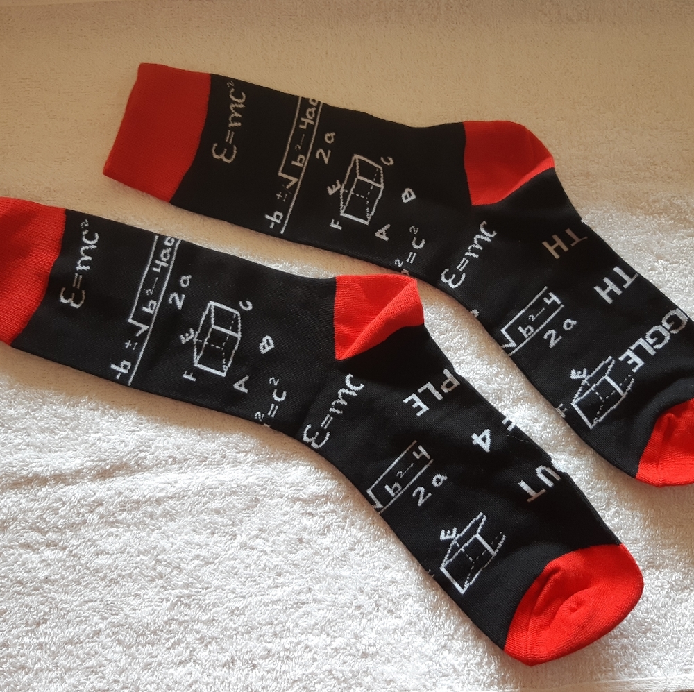 Mathematics socks